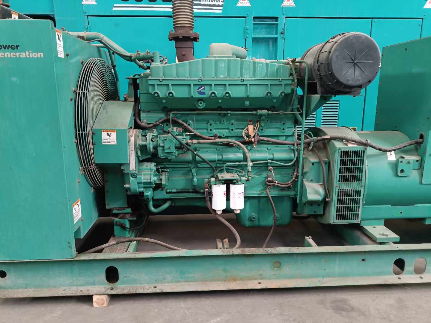 汤旺河过载会对 600kW 柴油发电机组造成哪些损害?
